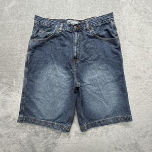 Colorado Shorts Mens Measured 35x11 Blue Denim Bermuda 5 Pocket Casual Summer